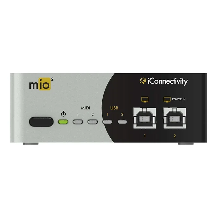iConnectivity mio2 Advanced 2×2 MIDI Interface With Multi-Computer Capability