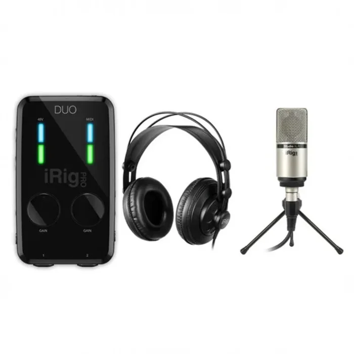 IK Multimedia iRig Pro Duo Studio Suite – Music Production Bundle