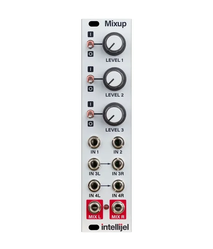 Intellijel Mixup Compact Mono/Stereo Chainable Eurorack Mixer