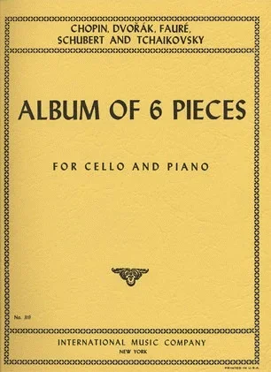 International Music Album of Six Pieces (cello & piano)