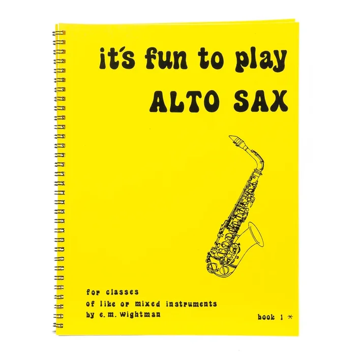It’s Fun To Play The Alto Sax