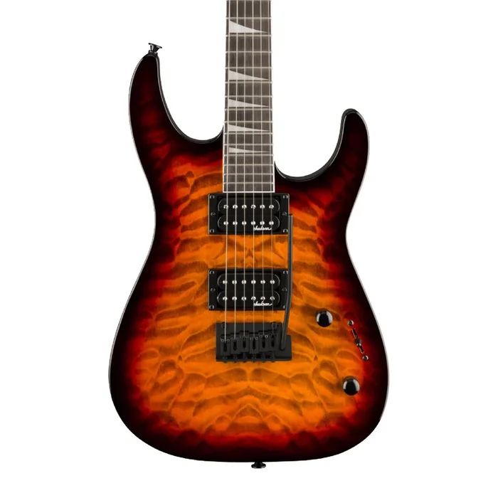 Jackson JS Series Dinky JS20 DKQ 2PT Electric Guitar – Transparent Tobacco Burst