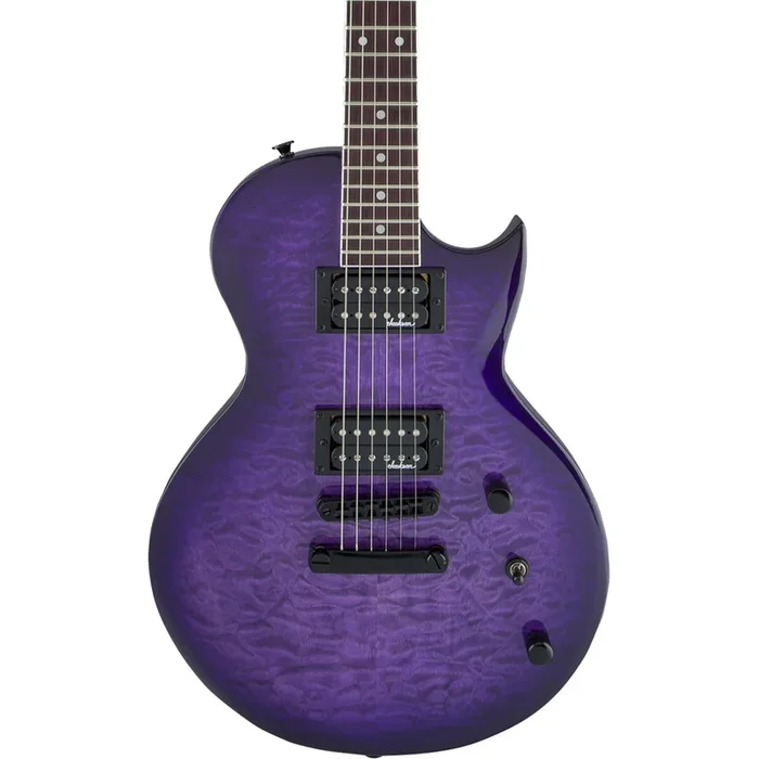 Jackson JS Series Monarkh SC JS22Q – Transparent Purple Burst – Amaranth Fingerboard | Electric Guitars | 2916901592