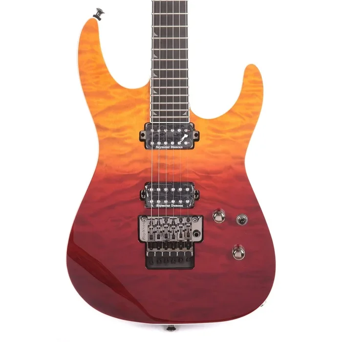 Jackson Pro Series Soloist SL2Q Mahogany Quilted MapleTop Desert Sunset Sky