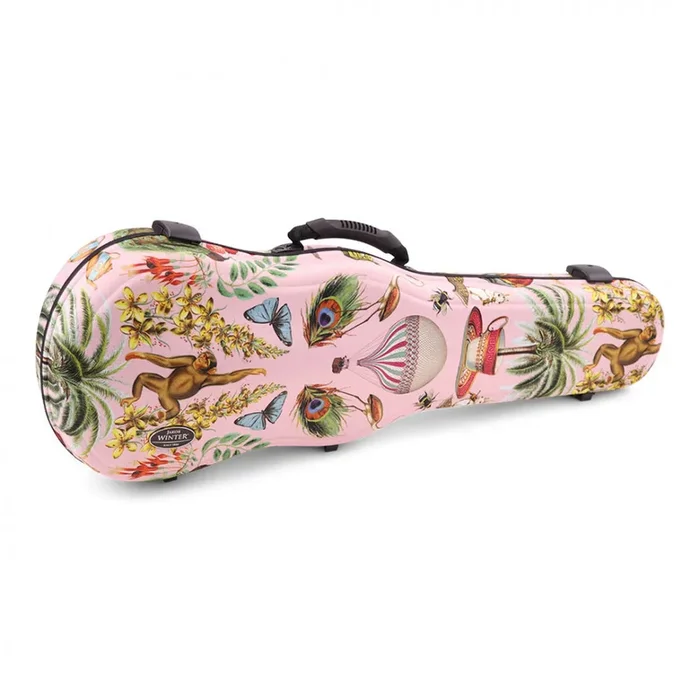 Jakob Winter Artist Line Green Line Shaped Viola Case – 7 Patterns