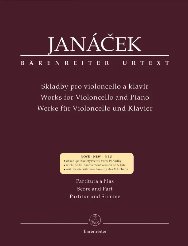 Janacek, Complete Works for Cello and Piano (Barenreiter)