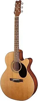 JASMINE S-34C Grand Orchestra Acoustic Guitar Cutaway (Natural) – S34C