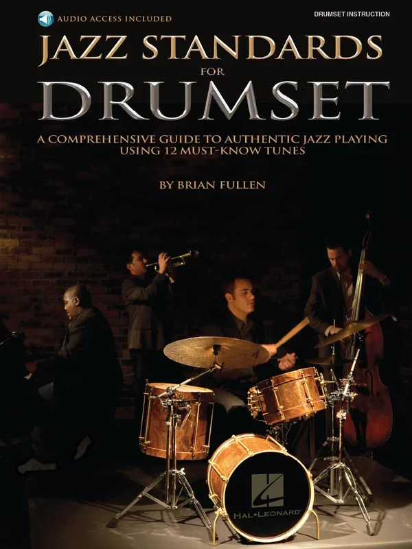 Jazz Standards for Drumset (Book/Online Audio) – Drum Instruction