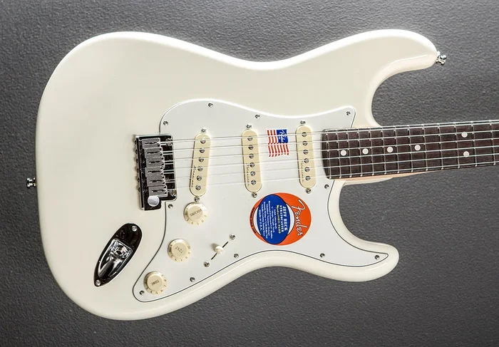 Jeff Beck Stratocaster – Olympic White