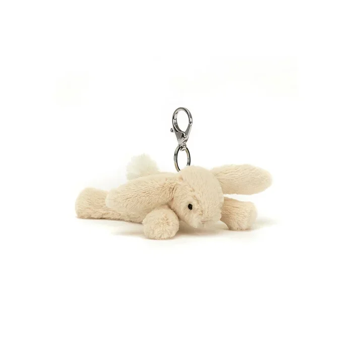 Jellycat smudge rabbit bag charm