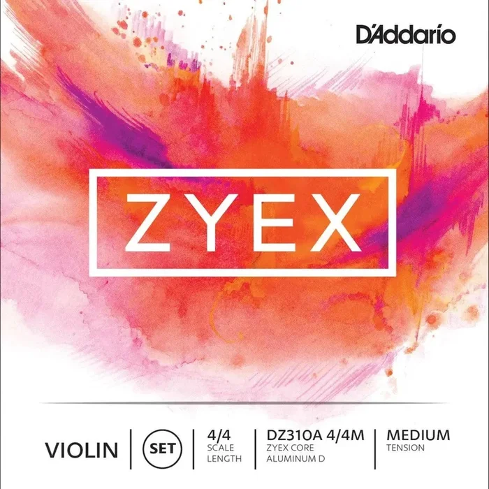 Jeu de cordes pour violon D’Addario Zyex Composite