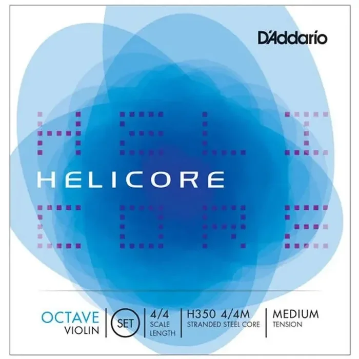Jeu de cordes pour violon Helicore Octave, taille 4/4, moyen