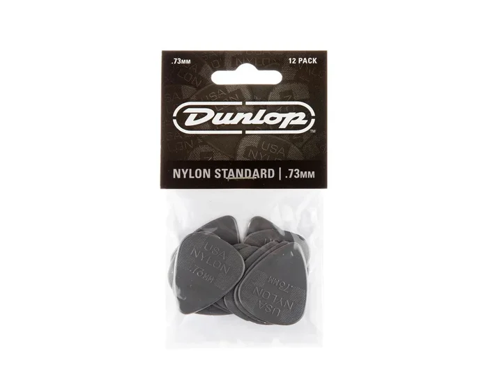 Jim Dunlop Nylon Standard Pick .73 (Pack of 12)