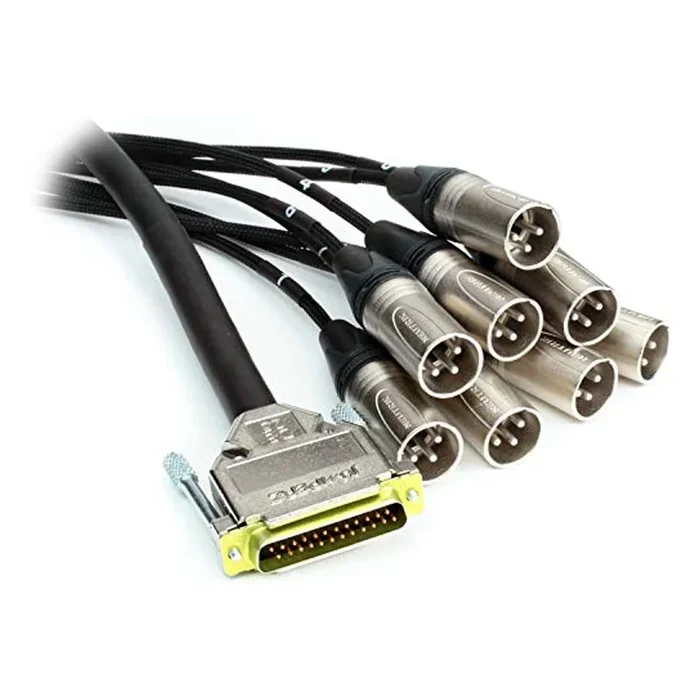JUMPERZ 10′ JDB25-XLR Male-10 Pro Studio Interconnect – 10′, XLR Male