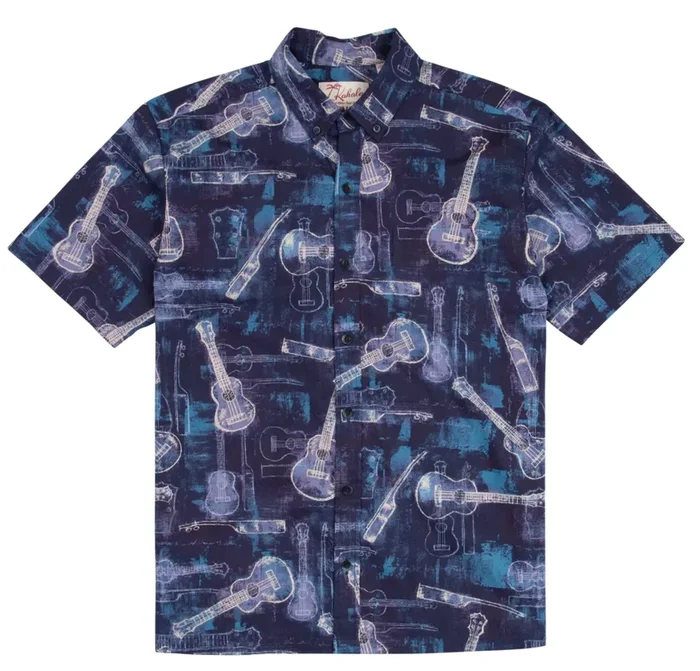 KAHALA x Koaloha ‘UKULELE collaboration ALOHA Shirt [EGGPLANT]