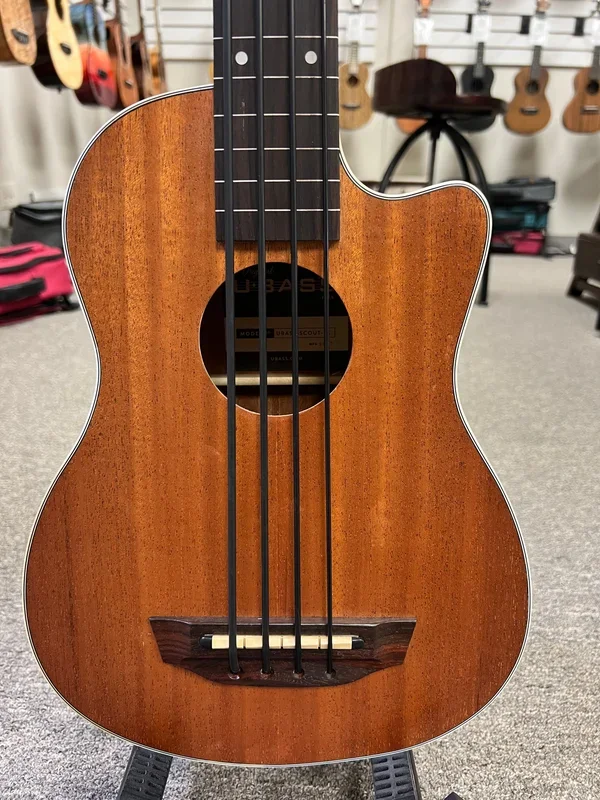 KALA Scout Mahogany Fretless U-Bass w/Case – UBASS-SCOUT-FL