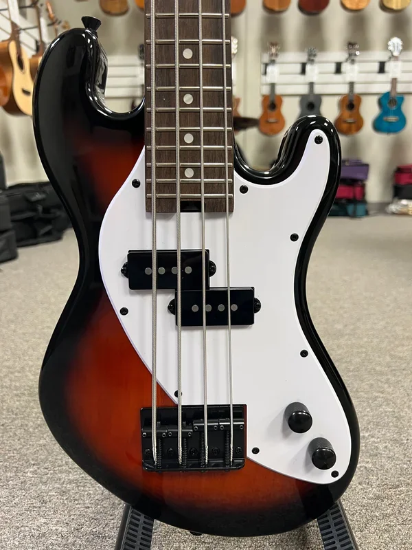 KALA Solid Body Tobacco Burst Electric U-Bass w/Case – UBASS-SB-TB