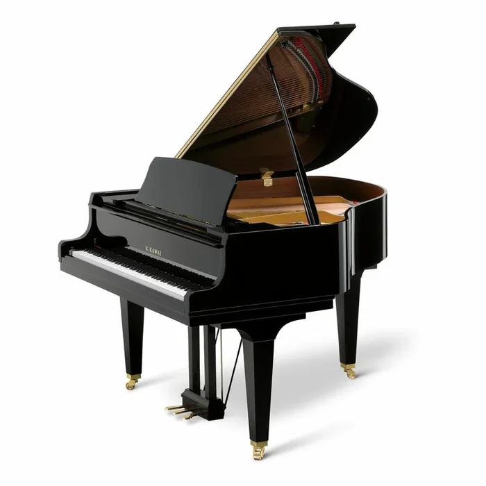 Kawai 5’0″ GL-10 Player Grand Piano w/PianoDisc | Ebony Polish