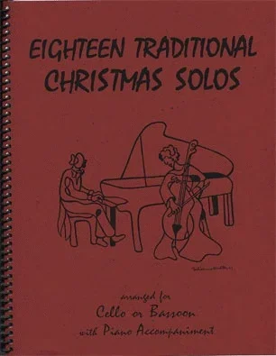 Kelley, Daniel: Eighteen Traditional Christmas Solos (cello & piano)