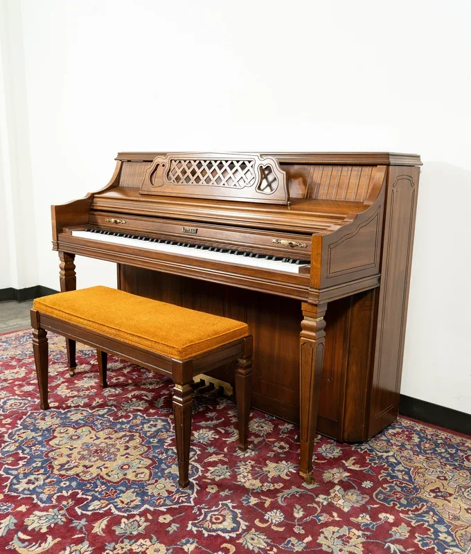 Kimball 4242 Upright Piano | Satin Walnut | SN: D88540 | Used