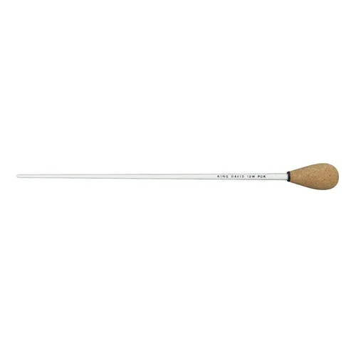 King David Duco 16WPCK White Conductor Baton 16”