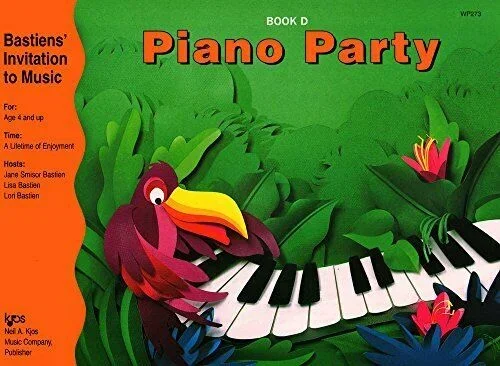 Kjos – Bastiens’ Invitation to Music – Piano Party – Book D