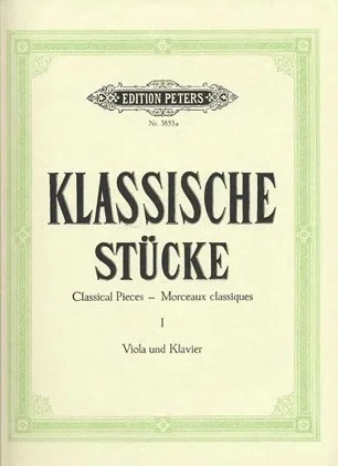 Klengel (arr): Classical Pieces for Viola & Piano V.1
