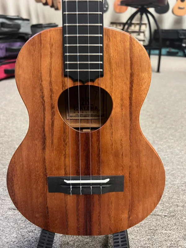 KoAloha KTM-10 Solid Koa Pikake Tenor Ukulele w/Case #1 – Made In Hawaii – Satin Finish