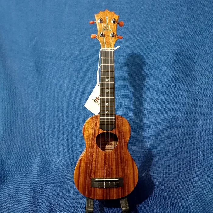 KoAloha Soprano Solid Koa KSM-10 Made in Hawaii Ukulele w/ KoAloha Brand Hard Case Included h546