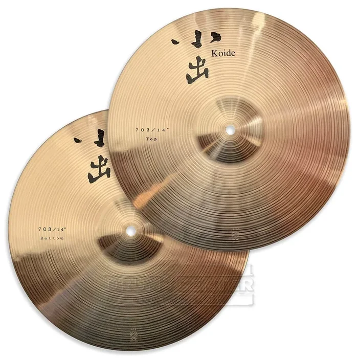 Koide 703 Traditional Hi Hat Cymbals 14″
