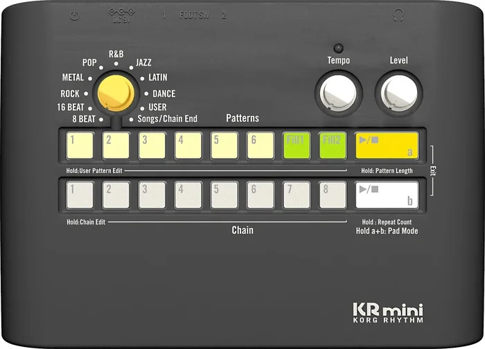 Korg KRMINI Portable Rhythm Machine