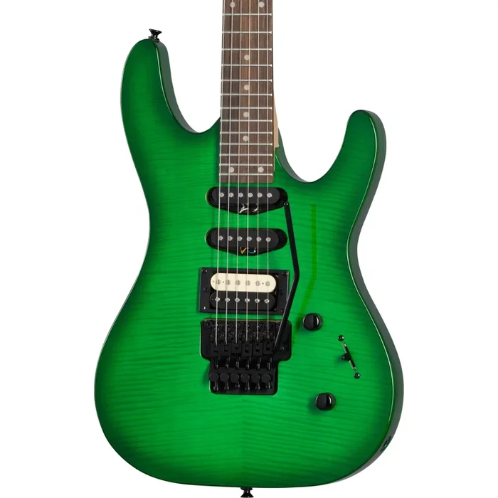 Kramer Striker Figured HSS (Floyd Rose Special) Electric Guitar in Wild Ivy