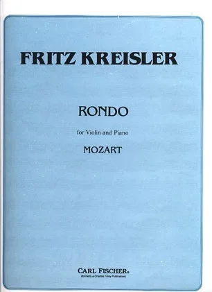 Kreisler/Mozart: Rondo in G (violin & piano) FISCHER