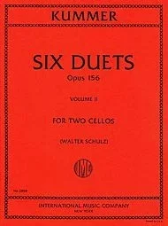 Kummer (Solow): Six Duets, Op. 156, Vol. 2 (2 cellos)