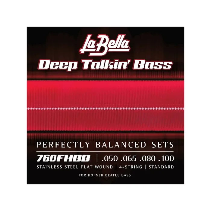 La Bella 760FHBB Deep Talkin Bass Beatle Bass Strings 50-100