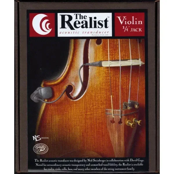 La pastilla de violín realista