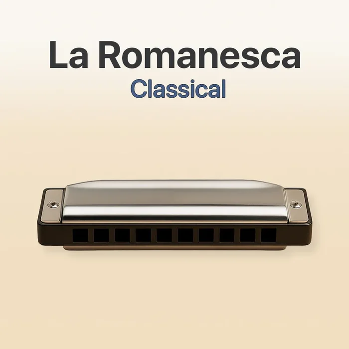 La Romanesca – Harmonica tab