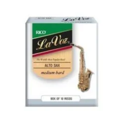 La Voz – Alto Sax – Medium Hard – 10 Pack