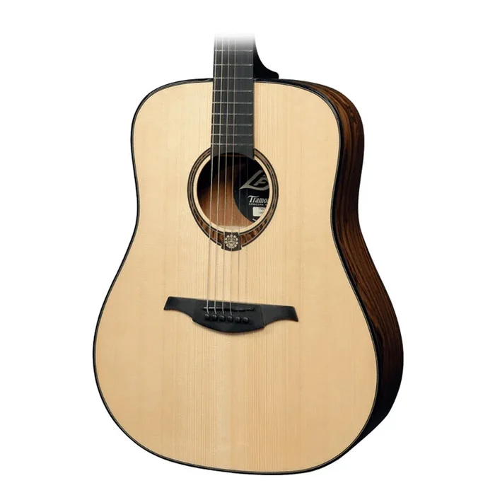 Lag TSE701D Limited Edition Dreadnought Natural w/ Case
