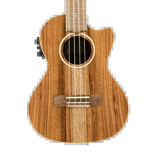 Lanikai ACS-CET Solid Acacia Tenor A/E Ukulele Natural w/bag