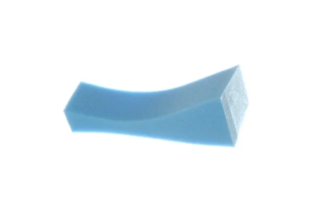 Large Poly-Pad sponge shoulder rest, blue extra firm | Metzler Violins