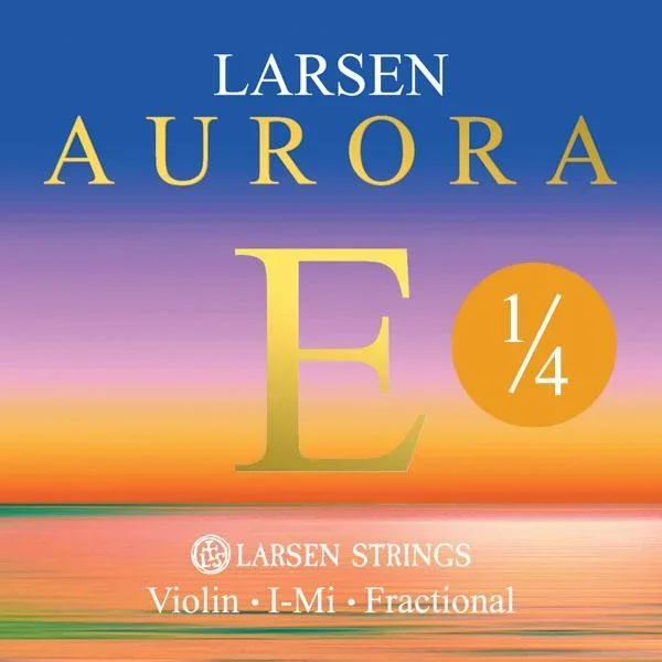 Larsen Aurora Violin E String 1/4 Medium Ball End