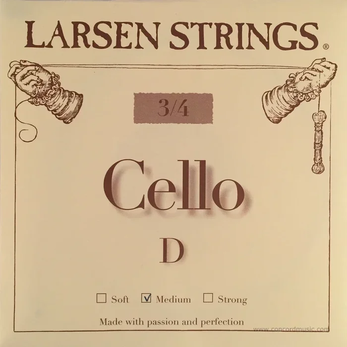Larsen Cello D String, small size