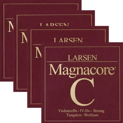 Larsen Magnacore Cello String Set – Heavy/Strong Gauge