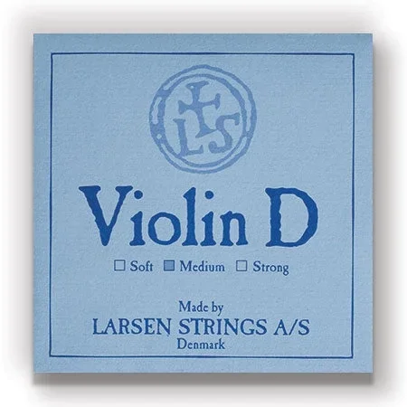 Larsen Violin D String – Medium Gauge (Synthetic/Aluminum)