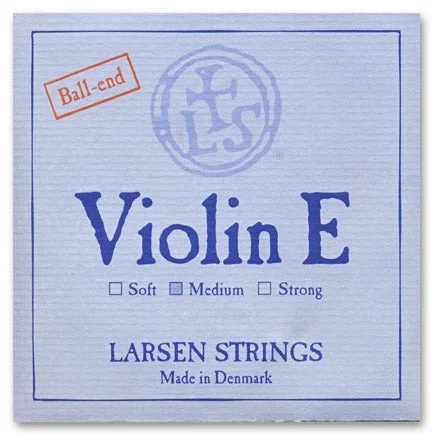 Larsen Violin E String – Medium Gauge – Ball (Carbon Steel)