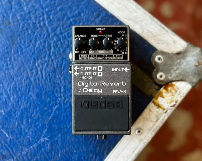 Late ’90s Pink Label BOSS RV-3 Digital Reverb/Delay