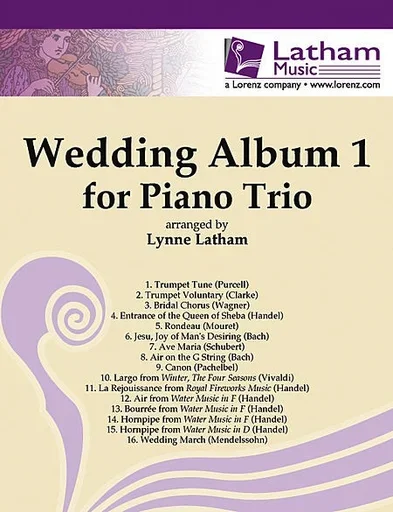 Latham, Lynne: The Wedding Album 1 (violin, Cello, Piano)