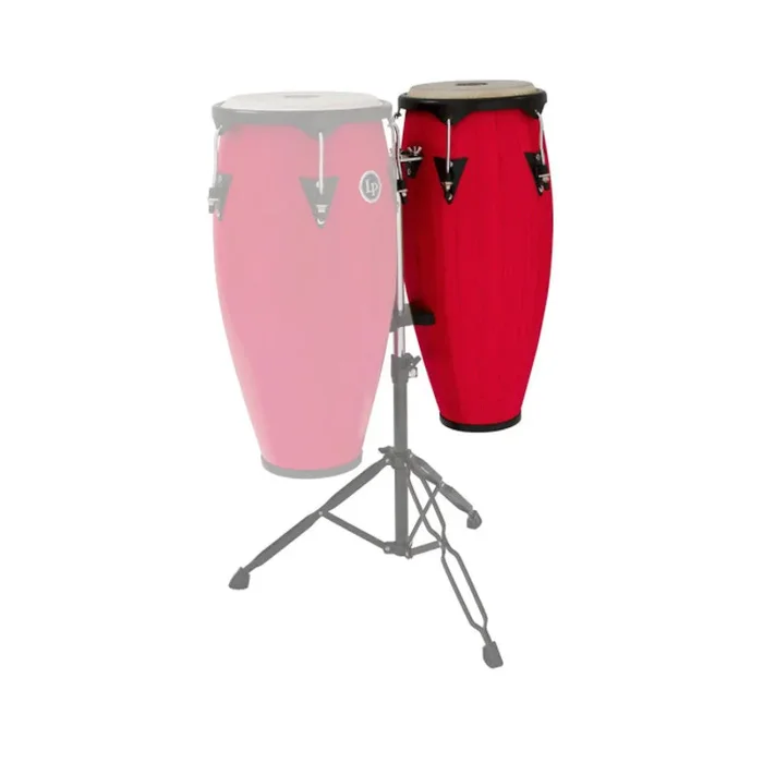 Latin Percussion City 10 Oak Red Black