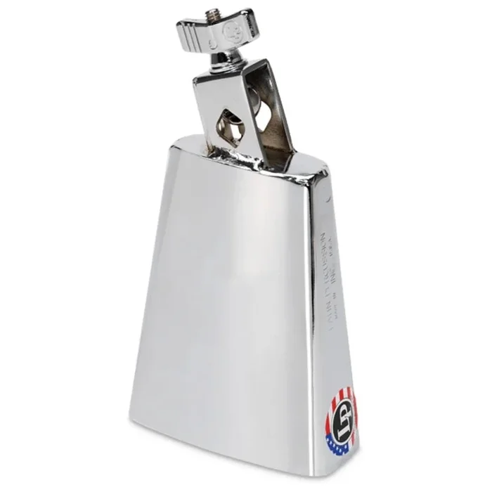 Latin Percussion LP228C Black Beauty Senior Cowbell- Chrome